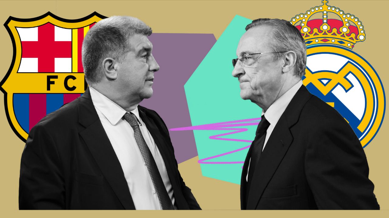 خوان لاپورتا، رئیس بارسلونا - فلورنتینو پرز، رئیس رئال مادرید