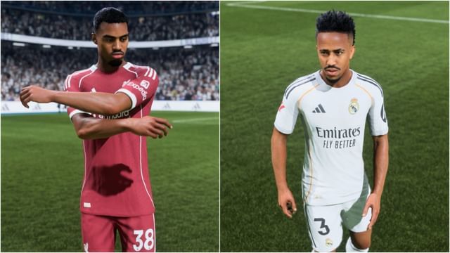 رایان خرافنبرخ، هافبک لیورپول - ادر میلیتائو، مدافع رئال مادرید در EA FC 26