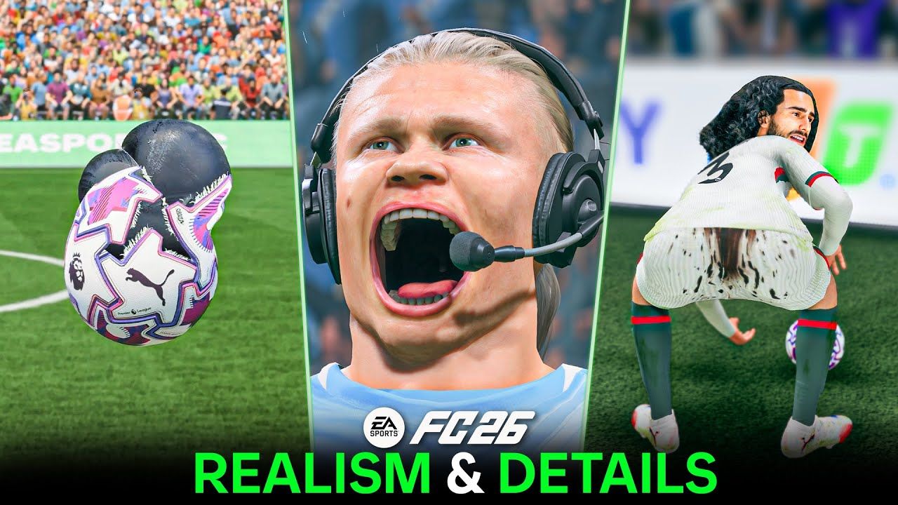 جزئیات گرافیکی بازی EA FC 26