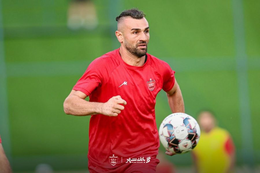 سردار دورسون-تمرین پرسپولیس