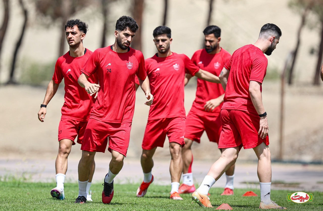 یاسین سلمانی-تمرین پرسپولیس-مجتبی فخریان