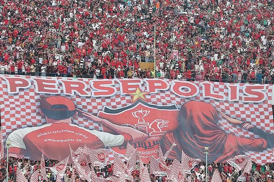 هواداران پرسپولیس-ورزشگاه آزادی