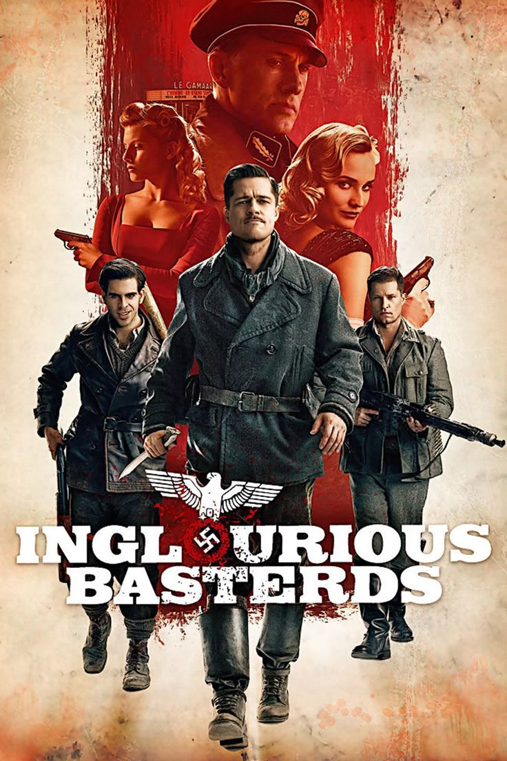 معرفی و دانلود فیلم پستفطرتهای لعنتی"Inglourious Basterds"؛ به درود شوشانا!