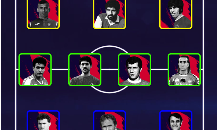 ترکیب منتخب پرسپولیس اگر استعدادهایش را نمیفروخت و از دست نمیداد؛ با حضور طارمی، مرحوم انصاریان، علی کریمی، مهدویکیا و علیرضا بیرانوند
