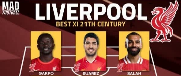 ترکیب منتخب لیورپول در قرن 21 ؛ با حضور محمد صلاح ، لوئیس سوارز و ژابی آلونسو
