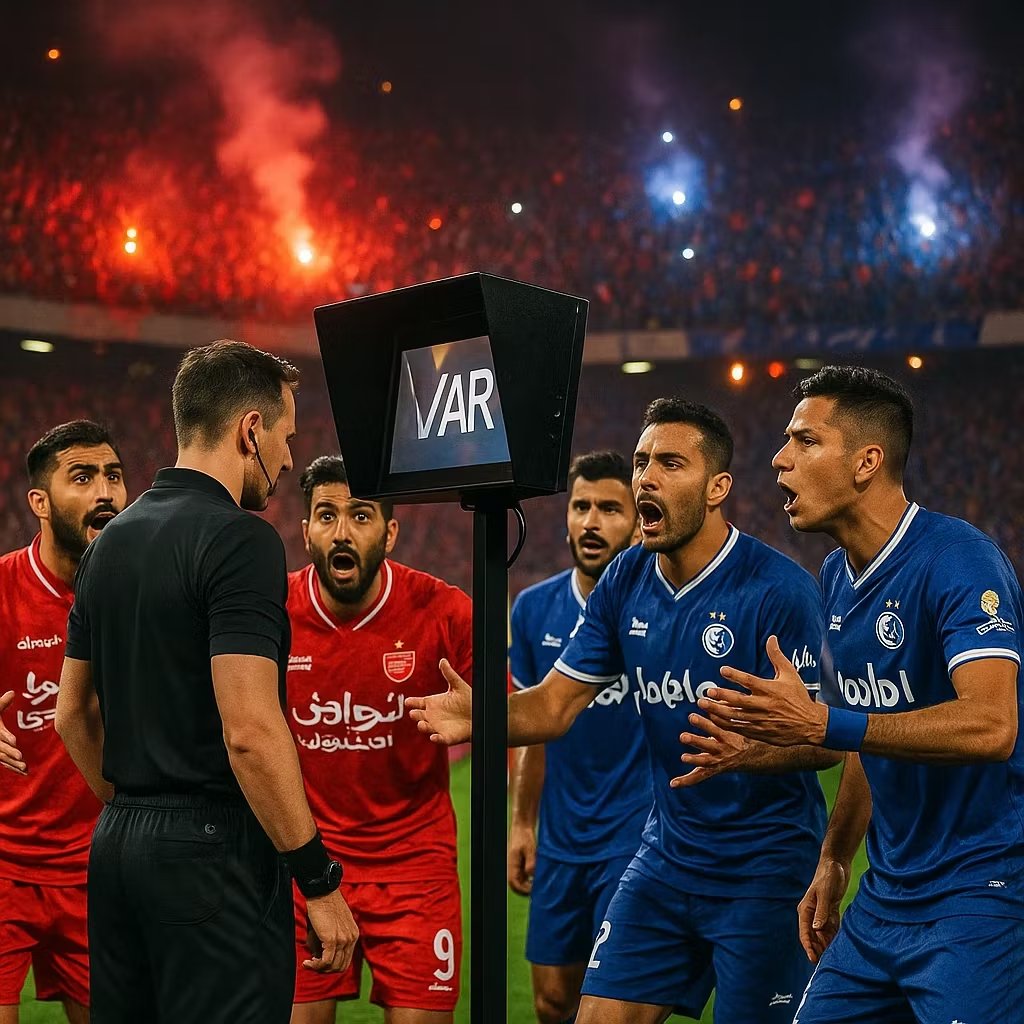 VAR در دربی؛ تکنولوژی وسط آتش هیجان و بیاعتمادی