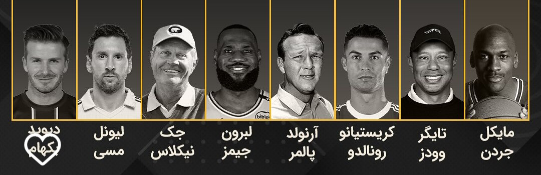 ۸ ورزشکار ثروتمند تاریخ؛ از کریستیانو رونالدو و مسی تا مایکل جردن و لبران جیمز / فقط فوتبالیست‌ها توانایی رقابت با آمریکایی‌ها را دارند؟