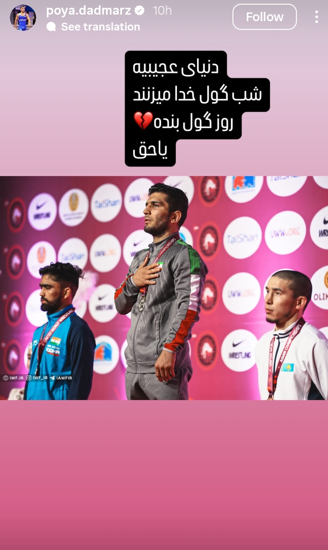 استوری پویا دادمرز
