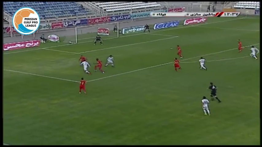 خلاصه بازی ماشین سازی 2-3 فولاد (لیگ برتر ایران - 1398/99)