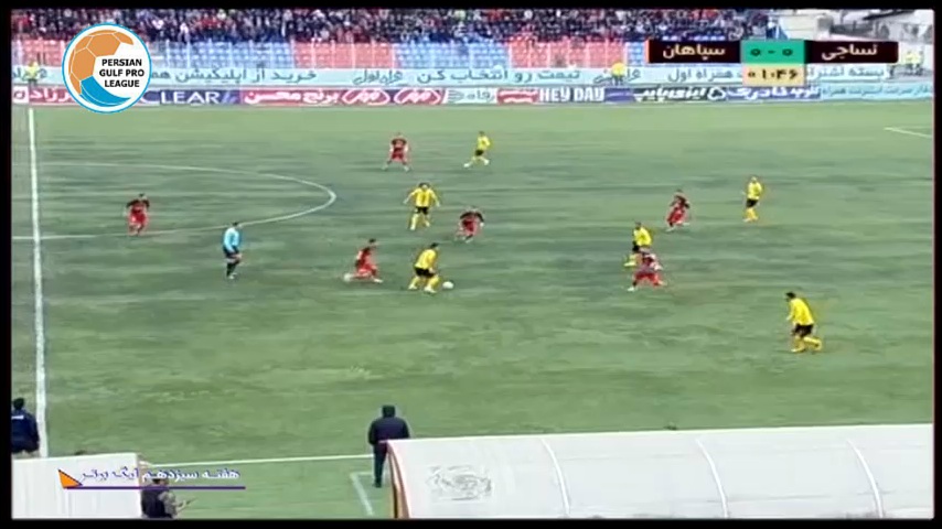خلاصه بازی نساجی 2-2 سپاهان (لیگ برتر ایران - 1398/99)