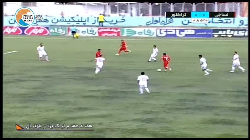خلاصه بازی نساجی 0-4 تراکتور (لیگ برتر ایران - 1398/99)
