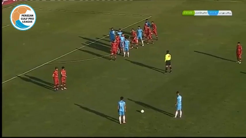 خلاصه بازی پیکان 0-1 نساجی (لیگ برتر ایران - 1398/99)