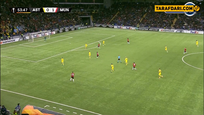 آستانه-منچستریونایتد-لیگ اروپا-Astana-manchester united-uel