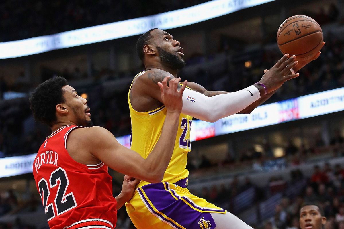 بسکتبال-شیکاگو بولز-لس آنجلس لیکرز-NBA Basketball