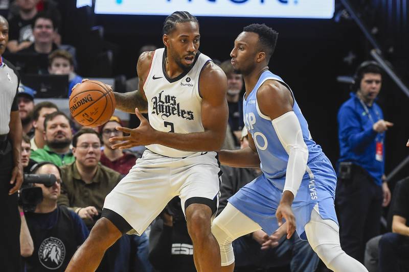 بسکتبال-مینسوتا تیمبرولوز-لس آنجلس کلیپرز-NBA Basketball