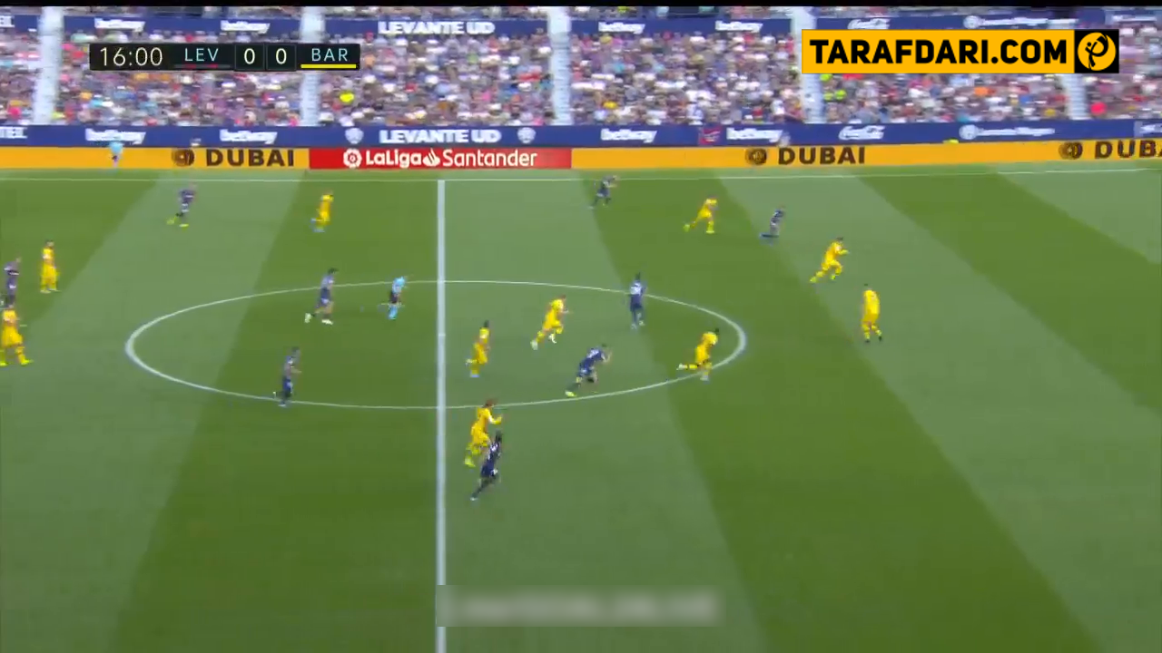لالیگا-اسپانیا-بارسلونا-barcelona-لوانته-levante