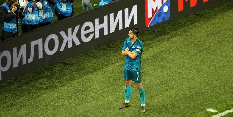 ایران-روسیه-لیگ روسیه-زنیت-لژیونرها-Sardar Azmoun