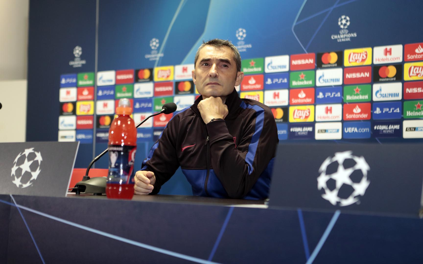 barcelona-سرمربی-اسپانیا-بارسلونا-لیگ قهرمانان اروپا-کنفرانس مطبوعاتی