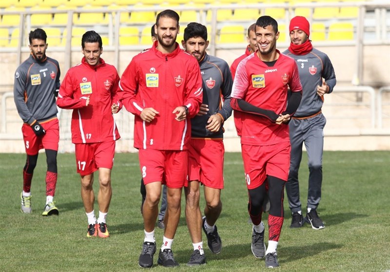 پرسپولیس-تیم فوتبال پرسپولیس-تمرینات پرسپولیس