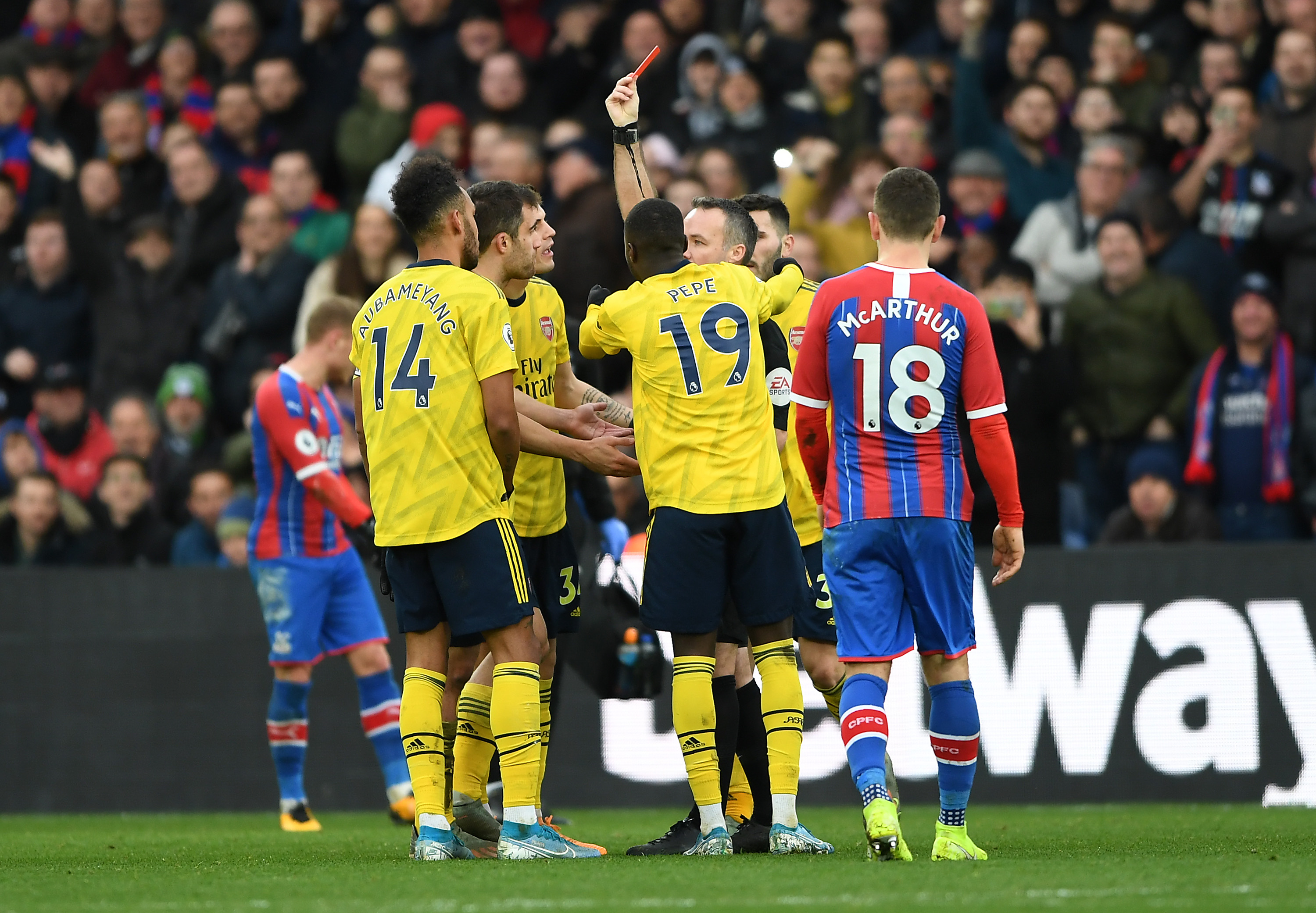 لیگ برتر-انگلستان-گابن-آرسنال-کریستال پالاس-Arsenal-Crystal Palace