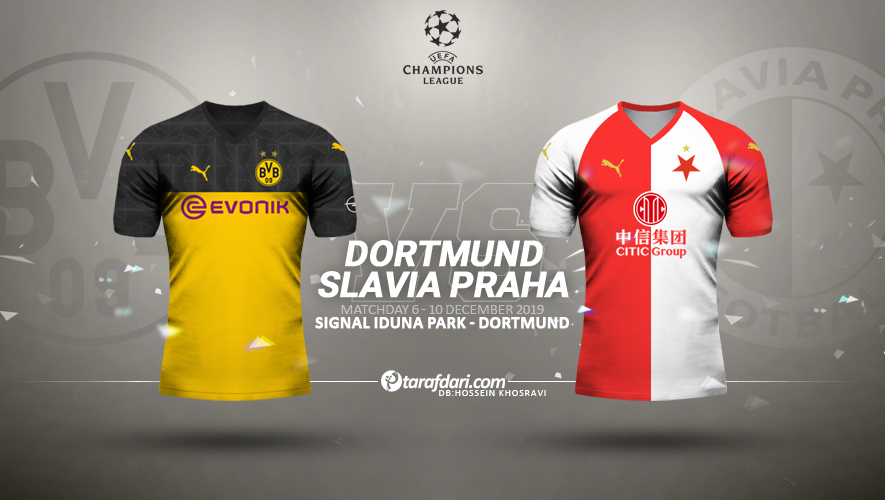 لیگ قهرمانان اروپا - دورتموند - اسلاویا پراگ - پیش بازی