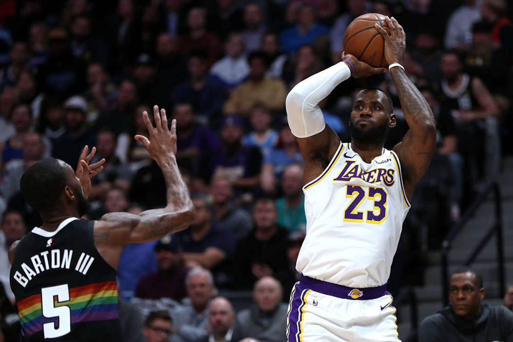 اخبار بسکتبال NBA - نتایج مسابقات NBA - هایلایت بازی های NBA - کنفرانس غرب NBA - لس آنجلس لیکرز - لبران جیمز