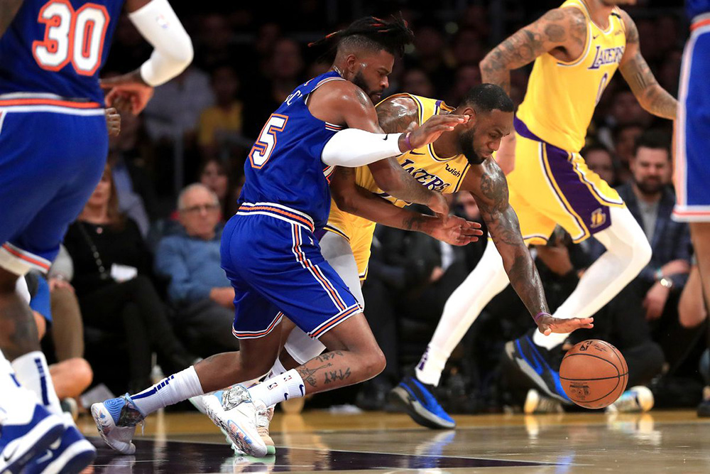 اخبار بسکتبال NBA - نتایج مسابقات NBA - هایلایت بازی های NBA - کنفرانس غرب NBA - لس آنجلس لیکرز - لبران جیمز