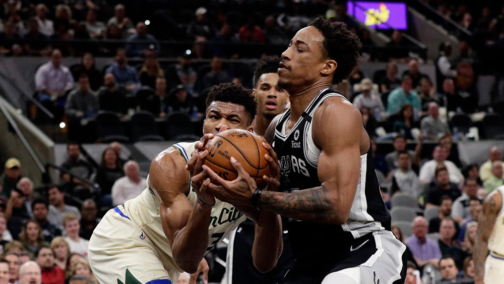 اخبار بسکتبال NBA - نتایج مسابقات NBA - هایلایت بازی های NBA - کنفرانس غرب NBA - سن انتیونیو اسپرز - دمار دروزن