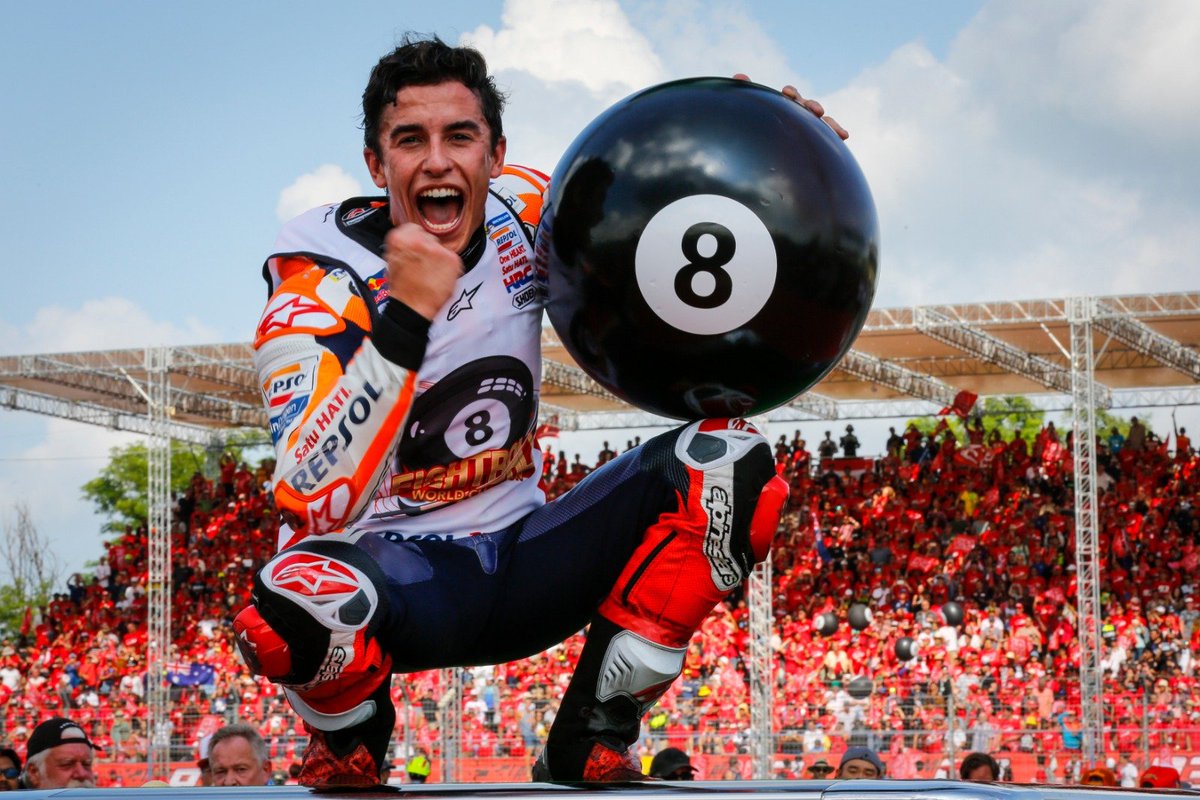 موتوجیپی – مسابقات موتورسواری – گرندپری موتوجیپی تایلند- پیست چانگ - مسابقه MotoGP - رپسول هوندا - مارک مارکز