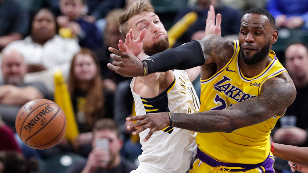 اخبار بسکتبال NBA - نتایج مسابقات NBA - هایلایت بازی های NBA - کنفرانس غرب NBA - لس آنجلس لیکرز - لبران جیمز