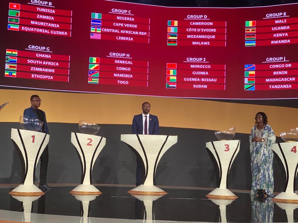 Africa. قرعه کشی مرحله مقدماتی جام جهانی 2022 قطر
