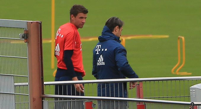 آلمان-بایرن مونیخ-تمرینات بایرن مونیخ-نیمکت نشینی مولر-Bayern Munich