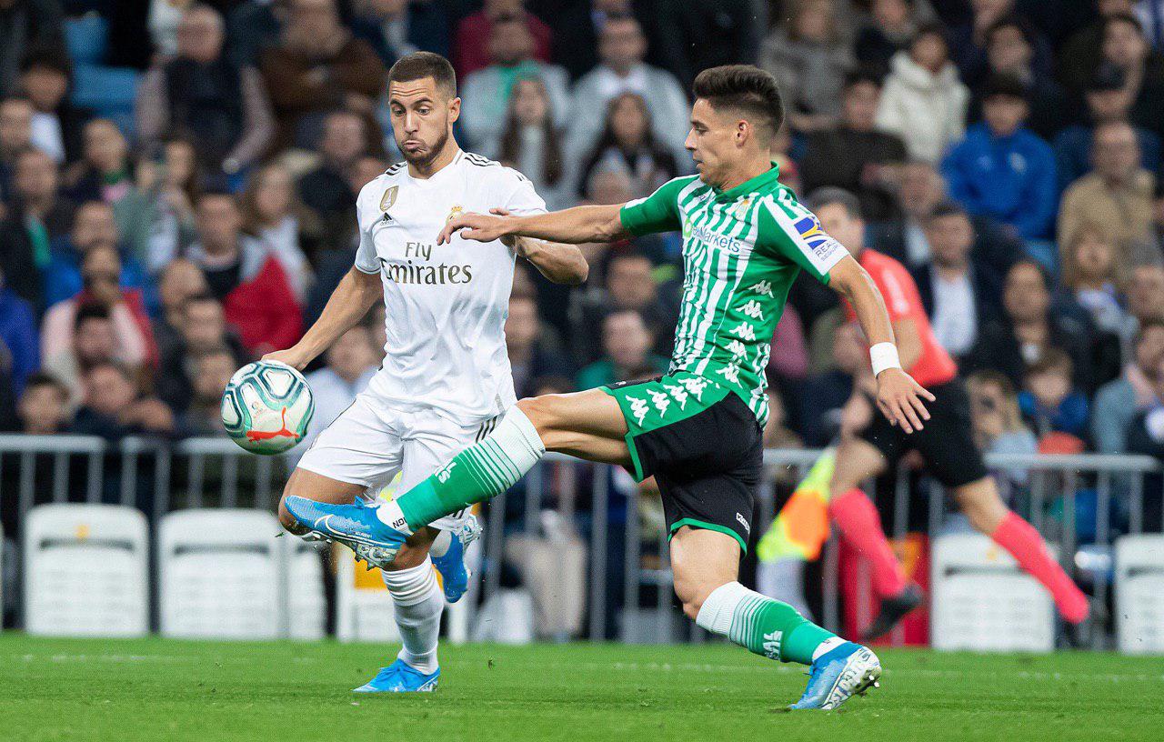 ادن هازارد-رئال مادرید-رئال بتیس-لالیگا-Eden Hazard-Real Betis-Real Madrid-Laliga