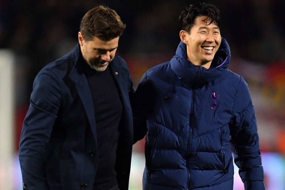 تاتنهام-tottenham-son heung min-pochetino