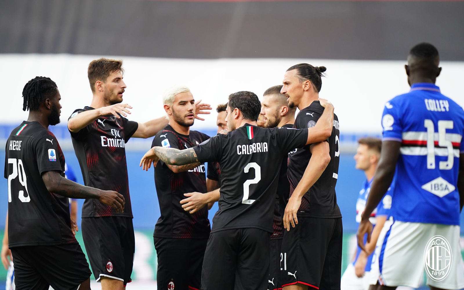 میلان / سری آ / ایتالیا / سمپدوریا / Ac Milan