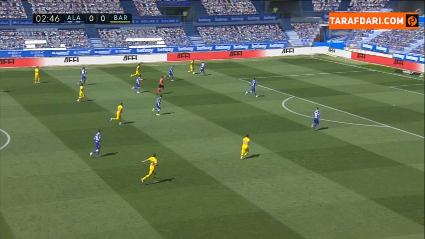 خلاصه بازی آلاوز 0-5 بارسلونا (لالیگا - 2019/20)