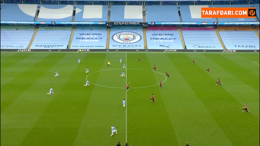 خلاصه بازی منچسترسیتی 2-1 بورنموث (لیگ برتر انگلیس - 2019/20)