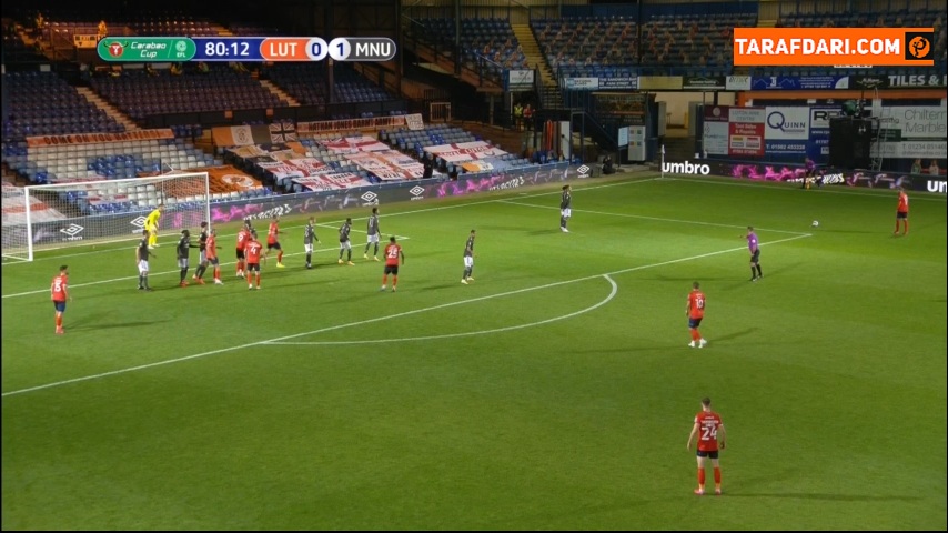 لوتون تاون / منچستریونایتد / لیگ کاپ انگلیس / Luton Town / Manchester United / League Cup
