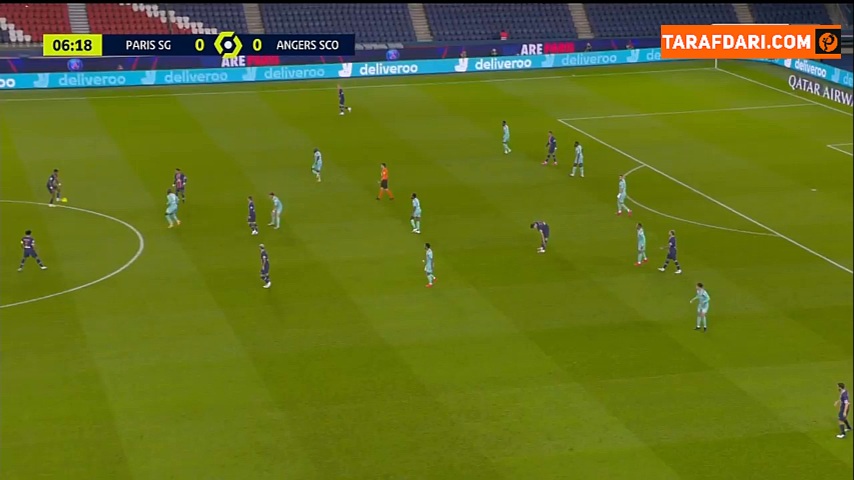گل تماشایی الساندرو فلورنزی به آنژیه (پاری سن ژرمن 1-0 آنژیه) 