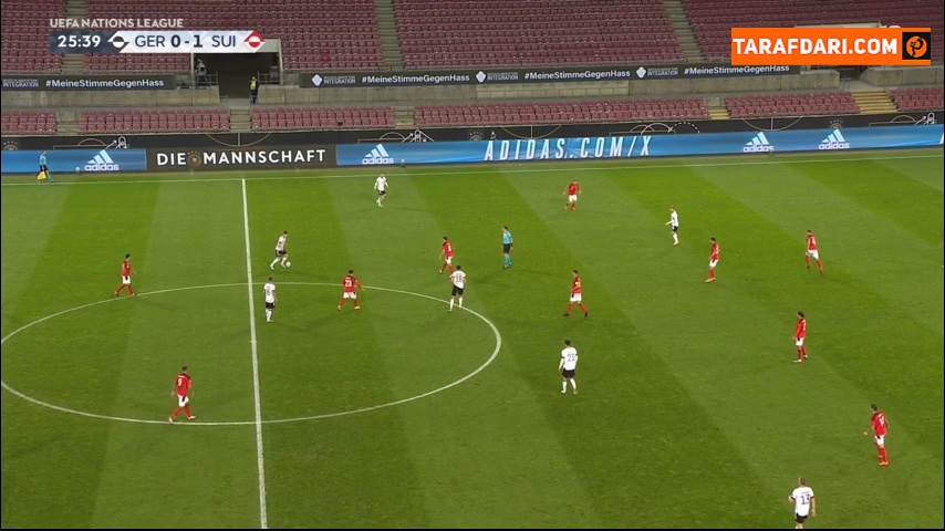 گل زیبای رمو فرویلر به آلمان (آلمان 0-2 سوئیس)