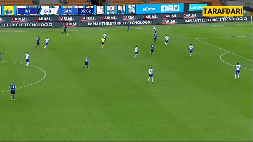 گل ها و خلاصه HD بازی اینتر 2-1 سمپدوریا (سری آ - 2019/20)