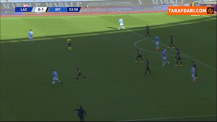 گل سرگی میلینکوویچ ساویچ به اینتر (لاتزیو 1-1 اینتر)