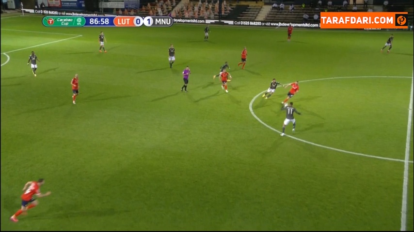 لوتون تاون / منچستریونایتد / لیگ کاپ انگلیس / Luton Town / Manchester United / League Cup