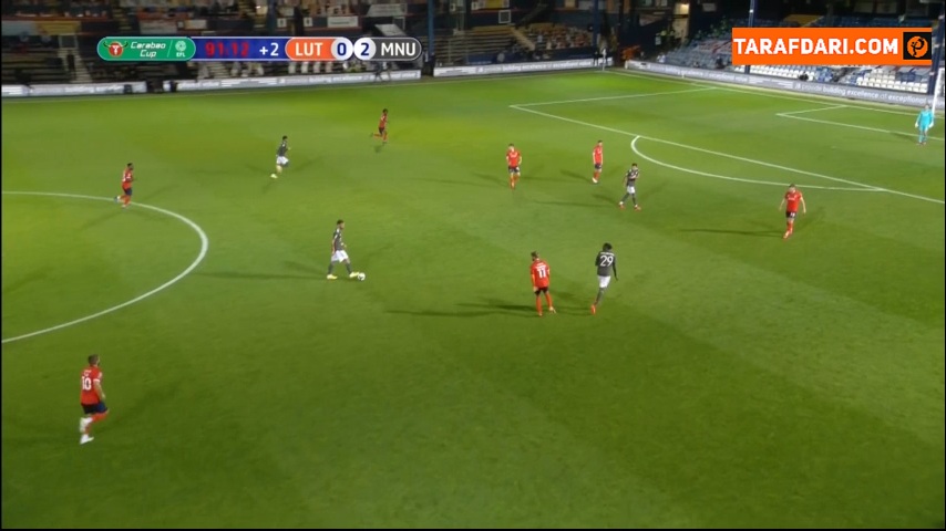 لوتون تاون / منچستریونایتد / لیگ کاپ انگلیس / Luton Town / Manchester United / League Cup
