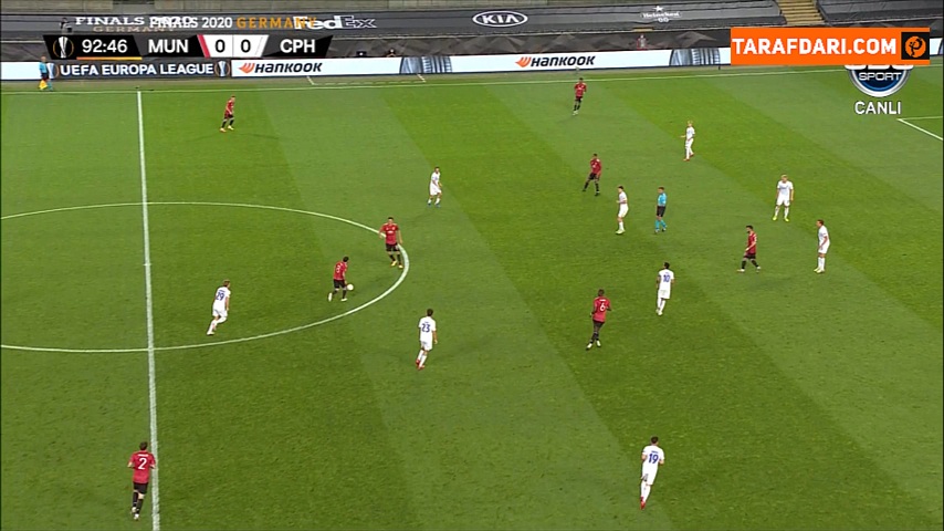 منچستریونایتد / کپنهاگن / لیگ اروپا / manchester united / uel