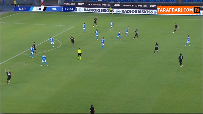 ناپولی / میلان / سری آ / ایتالیا / napoli / milan