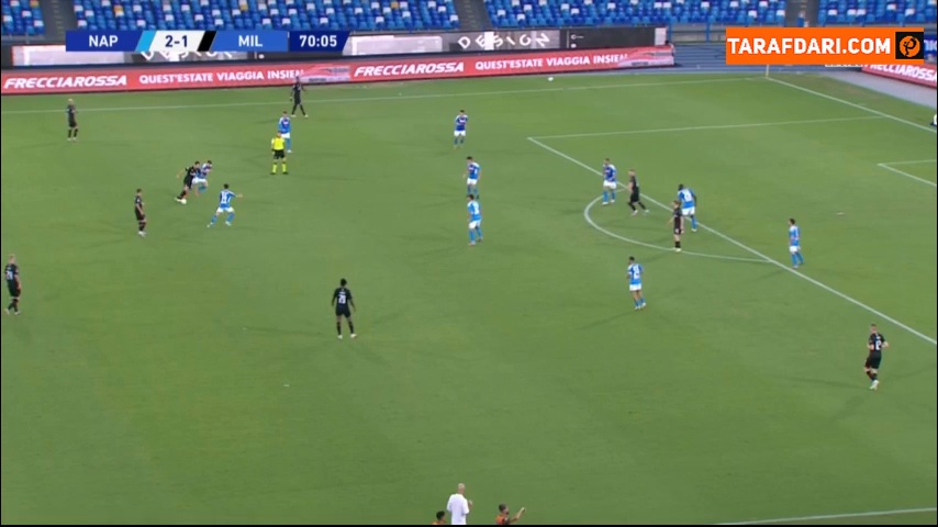 ناپولی / میلان / سری آ / ایتالیا / napoli / milan