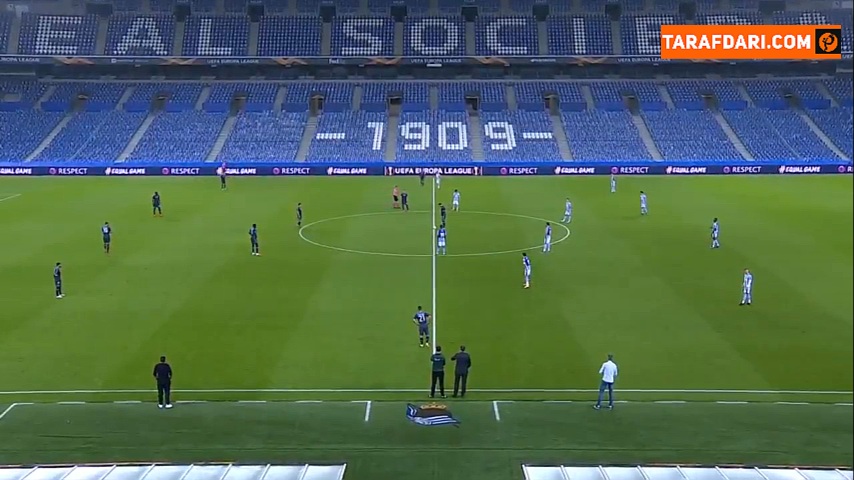 خلاصه بازی رئال سوسیداد 0-1 ناپولی (لیگ اروپا - 2020/21)