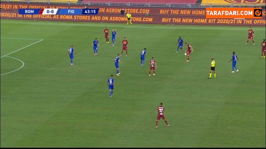 آاس رم / فیورنتینا / سری آ / ایتالیا / roma / fiorentina / serie a
