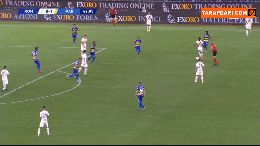 آاس رم / پارما / سری آ / as roma / parma